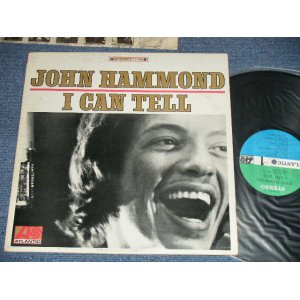 画像: JOHN HAMMOND - I CAN TELL  ( Ex++/Ex+++ )  / 1967 US AMERICA ORIGINAL  1st Press "GREEN & BLUE Label" "STEREO"  Used LP 