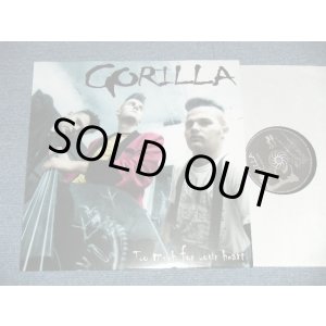 画像: GORILLA - TOO MUCH FOR YOUR HEART.( NEW )  /  1999 GERMAN ORIGINAL  "BRAND NEW"  LP 