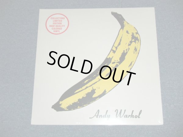 画像1: The VELVET UNDERGROUND &' NICO - The VELVET UNDERGROUND &' NICO : ANDY WARHOL ( SEALED) / US AMERICA REISSUE "Limited YELLOW Wax Vinyl" "BRAND NEW SEALED" LP
