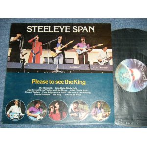 画像: STEELEYE SPAN - PLEASE TO SEE THE KING   ( Ex+/Ex+++ A-4:Ex ) / 1976 UK ENGLAND Used LP 