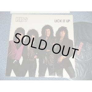 画像:  KISS - LICK IT UP ( Ex+++.MINT-)  / 1983 US AMERICA ORIGINAL Used  LP 