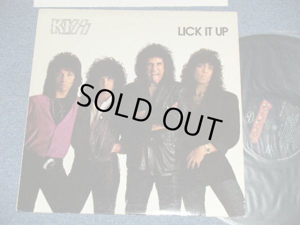 画像1:  KISS - LICK IT UP ( Ex+++.MINT-)  / 1983 US AMERICA ORIGINAL Used  LP 