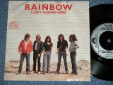 画像: RAINBOW (DEEP PURPLE)  - CAN'T HAPPEN HERE : JEALOUS LOVER   ( Ex++/Ex+++)  / 1981 UK ENGLAND ORIGINAL  Used 7" Single with PICTURE SLEEVE  