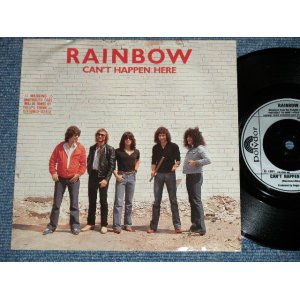 画像: RAINBOW (DEEP PURPLE)  - CAN'T HAPPEN HERE : JEALOUS LOVER   ( Ex++/Ex+++)  / 1981 UK ENGLAND ORIGINAL  Used 7" Single with PICTURE SLEEVE  