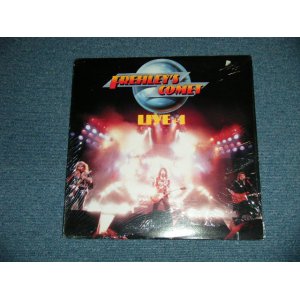 画像:  FREHLEY'S COMET (ACE FREHLEY of  KISS) - LIVE +1 (SEALED CutOut) / 1988 US AMERICA ORIGINAL"BRAND NEW SEALED"  LP