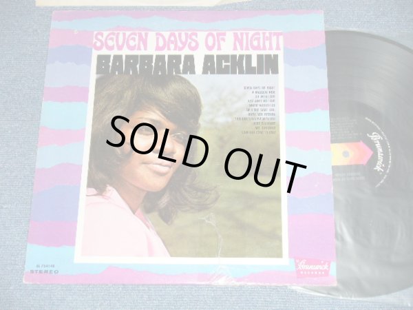 画像1: BARBARA ACKLIN - SEVEN DAYS OF NIGHT (VG++/Ex+++ : SEAM EDSP ) / 1969 US AMERICA ORIGINAL Used LP