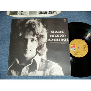 画像: MARC BENNO  - AMBUSH ( Matrix # A-1 ◇X/ B-1 ◇X)  ( Ex+++/MINT-) / 1972 UK ENGLAND  ORIGINAL "BROWN Label" Used LP