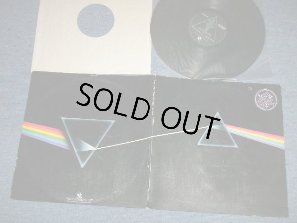 画像1: PINK FLOYD - THE DARK SIDE OF THE MOON ( MATRIX NUMBER :   A) SMAS-1-11163-G-85  B)  SMAS-2-11163-G 67  Gene)（ Ex+/Ex++ Looks:Ex++) / 1980's US AMERICA REISSUE "BLACK with RAINBOW RING Label" Used LP 80's