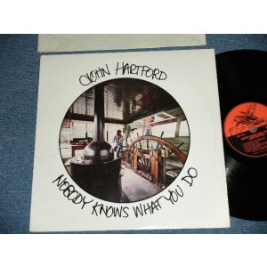 画像: JOHN HARTFORD - NOBODY KNOWA WHAT YOU DO  ( Ex++/Ex+++ ) / 1976 US AMERICA ORIGINAL Used LP 