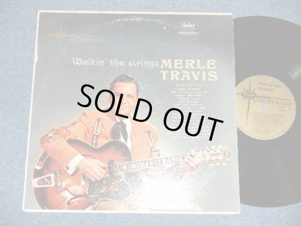 画像1: MERLE TRAVIS - WALKIN' THE STRINGS ( Ex+/Ex++) / 1960 US AMERICA  ORIGINAL "GOLD Label" MONO Used LP 