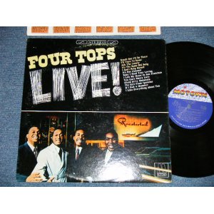画像: FOUR TOPS - LIVE ( Ex+/MINT- )  / 1966  US AMERICA ORIGINAL "STEREO" Used LP 