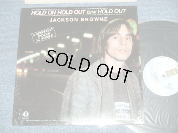 画像1: JACKSON BROWNE - HOLD ON HOLD OUT ( MINT-/MINT-)  / 1980 US AMERICA ORIGINAL Used 12" Single 