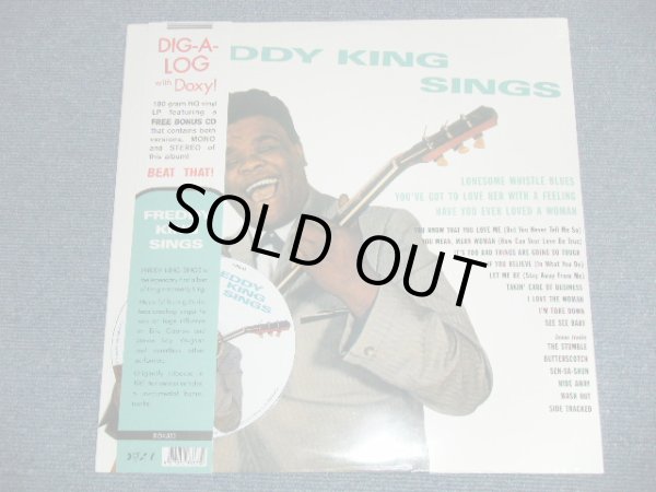 画像1: FREDDY / FREDDIE KING - FREDDY KING SWINGS : Debut Album  ( Original Album + Bonus Tracks) ( LP+CD)  (SEALED)  / 2014 EU EUROPE "180 Gram Heavy Weight"  "Brand New Sealed"  LP+CD 