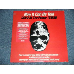 画像: DEVO - DEVO AT THE PALACE 12/9/88 : NOW IT CAN BE TOLD  ( SEALED : Cutout )  / 1989 US AMERICA ORIGINAL  "BRAND NEW SEALED" 2-LP    