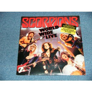 画像: SCORPIONS - WORLD WIDE LIVE ( SEALED : Cutout )  / 1985  US AMERICA ORIGINAL  "BRAND NEW SEALED" 2-LP   