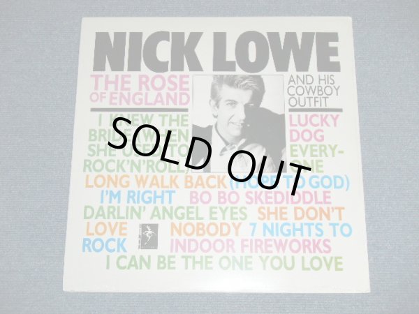 画像1: NICK LOWE -  THE ROSE OF ENGLAND ( SEALED : BB )  / 1985 UK ENGLAND  ORIGINAL  "BRAND NEW SEALED" LP    