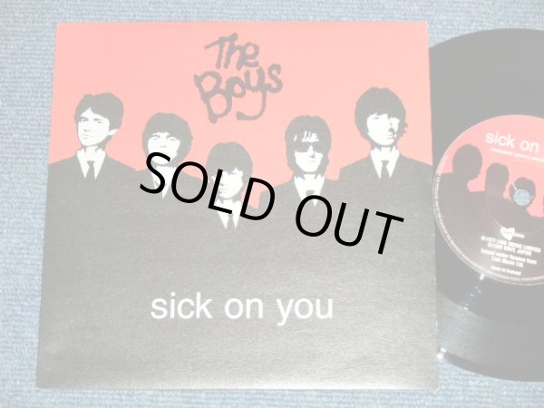 画像1: The BOYS - SICK ON YOU : SODA DRESSING ( MINT/MINT )  / 1999 UK ENGLAND REISSUE RE-PRO?  Used 7" Single with Picture Sleeve