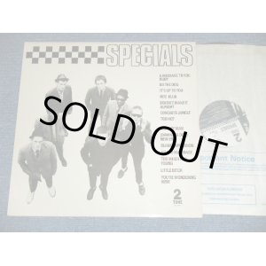 画像: SPECIALS - SPECIALS (A-2/B-6) ( Ex+++/MINT- ) / 1979 UK ENGLAND Original Used LP 