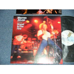 画像: WARREN ZEVON - STAND IN THE FIRE ( Matrix #   A) 5E-519-A2-AR B-15402-A2   B) 5E-519-B2-AR B-15403-B2 ) ( MINT-/MINT-)  / 1980 US AMERICA ORIGINAL Used LP 