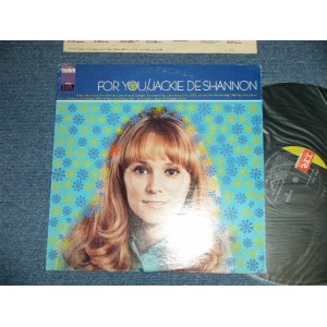 画像: JACKIE DeSHANNON  DE SHANNON -  FOR YOU (  Ex+/Ex+ Looks:Ex ) / 1967 US AMERICA ORIGINAL STEREO Used LP 