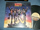 画像:  KISS - DESTROYER ( VG+++/Ex+ : WOFC)  / 1978 Version US AMERICA  "2nd PRESS Label"  Used  LP 