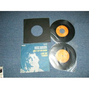 画像: A) MICK RONSON of MOTT THE HOOPLE  - ONLY AFTER DARK : LOVE ME TENDER ( Ex+/MINT-) /  1974 FRANCE FRENCH ORIGINAL Used 7" 45 Single with PICTURE Sleeve 