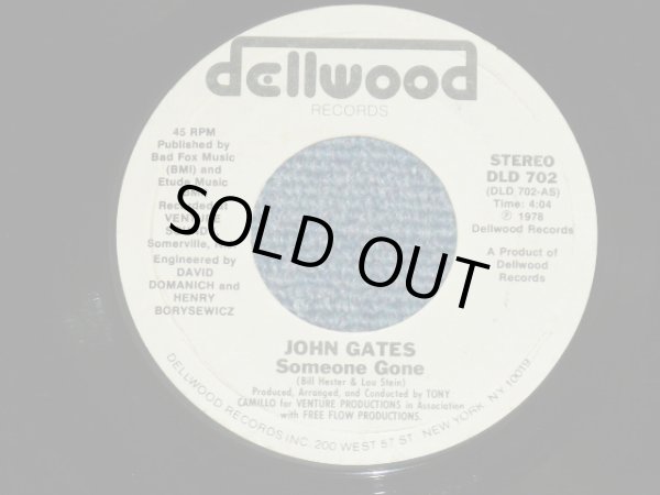 画像1: JOHN GATES - SOMEONE GONE : TELL ME YOU LOVE ME ( Ex++/Ex++- )  / 1978 US AMERICA ORIGINAL Used 7" Single 