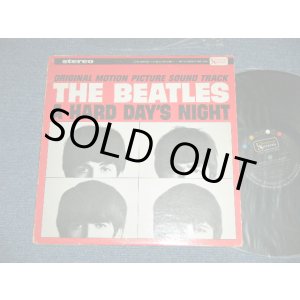 画像: THE BEATLES - A HARD DAYS NIGHT ( Sound Track ) ( Matrix #  A) UAS 6366-A  1C   B) UAS 6366-B   1A  ) (  Ex+/Ex+++ B-1,2 : Ex ; WOBC )  / 1964 US AMERICA ORIGINAL 1st Press "BLACK with 'UNITED'in GOLD,'ARTISTS' in WHITE Label" STEREO Used  LP