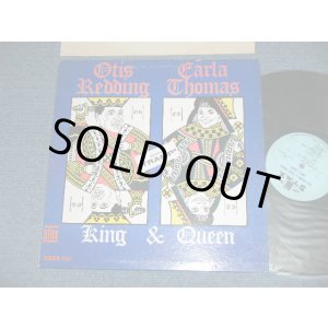 画像: OTIS REDDING & CARLA THOMAS - KING & QUEEN ( Matrix #  A)  STX-12507-1A /   B)  STX-12508-1A  ) (  Ex++/Ex+++ Looks:Ex++ SWOL, EDSP )  / 1967 US AMERICA ORIGINAL  1st Press "BLUE Label" MONO Used LP 