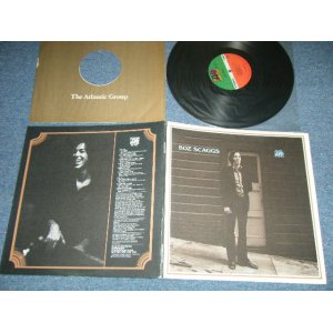 画像: BOZ SCAGGS - BOZ SCAGGS with DUANE ALLMAN ( Matrix #  A) ST-A-784021-A ( PR ) / B) ST-A-784022-A ( PR )  ) ( Ex+++/MINT-  )  / 1977 Version US AMERICA REISSUE "RED & GREEN Label" 1st Version Small "75 ROCKFELLER Label"  "GATEFOLD Cover"  "UN-GLOSSY  COVER"  Used LP