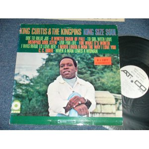 画像: KING CURTIS -KING SIZE SOUL  ( Matrix # A) C-12661-A  AT LW W  B) C-12662-A   LW AT W ) ( Ex+/MINT- :TAPE SEAM)  / 1967 US AMERICA ORIGINAL "WHITE LABEL PROMO" MONO  USED LP 