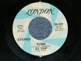 画像: ZZ TOP - TUSH  : BLUE JEAN BLUES ( Ex+++ Looks:Ex++ /Ex+++ Looks:Ex++ ) / 1975 US AMERICA ORIGINAL Used 7" Single 