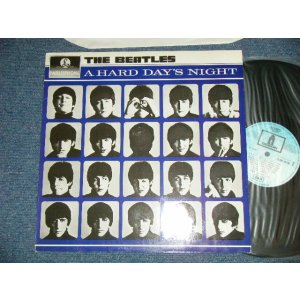 画像: THE BEATLES - A HARD DAY'S NIGHT ( Ex+++/MINT-)   / 1970's  FRANCE FRENCH "1 x EMI Blue Label" STEREO  Used LP  