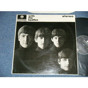 画像: THE BEATLES - WITH THE BEATLES  (  Martix # A) YEX-110-2/B) YEX-111-4 ) ( Ex+/MINT- EDSP)   / 1970's  UK  ENGLAND "2xEMI Label" STEREO  Used LP  