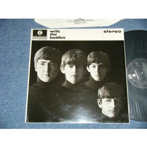 画像: THE BEATLES - WITH THE BEATLES  (  Martix # A) YEX-110-3/B) YEX-111-4) ( Ex+++/MINT- )   / 1970's  UK  ENGLAND "2xEMI Label" STEREO  Used LP  