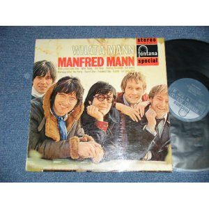 画像: MANFRED MANN -  WHAT A MANN ( Matrix # A) 1//1 / B) 2//1 ) ( Ex+++/MINT-) / 1968 UK ENGLAND  ORIGINAL Used LP 