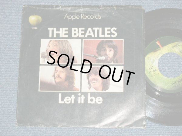 画像1: The BEATLES - LET IT BE : YOU KNOW MY NAME   ( VG+++/Ex++;) / 1970 US AMERICA ORIGINAL Used 7" Single With PICTURE SLEEVE 