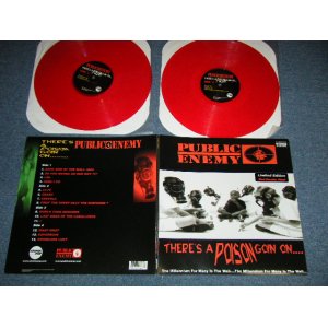画像: PUBLIC ENEMY - THERE'S A POISON GOIN ON ...(Ex+++/MINT-)  / 1999 US AMERICA  ORIGINAL  Limited   "RED WAX Vinyl"  Used 2-LP's 