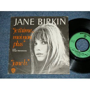 画像: JANE BIRKIN avec SERGE GAINSBOURG  - JE T'AIME...MOI NON PLUS  (Ex++/MINT-)  / 1974 FRANCE FRENCH REISSUE  Used Used 7" Single 
