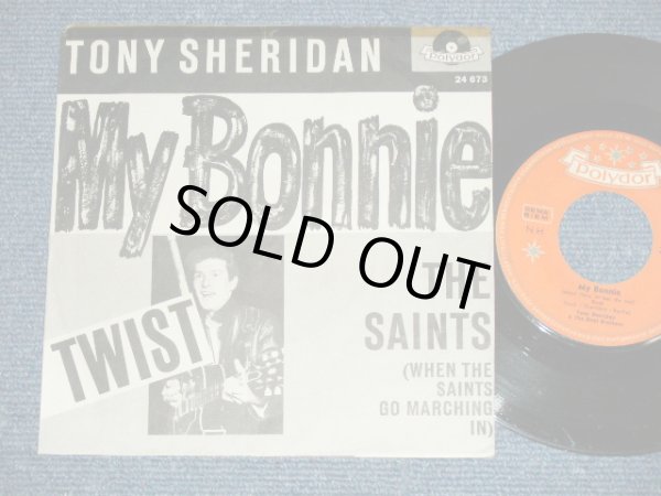 画像1: TONY SHERIDAN & THE BEAT BROTHERS (The BEATLES) - MY BONNIE(German Intro Version) : THE SAINT (Ex/Ex : WOL,TEAROL,TEAROC,TAPE ONTOP )  / 1962 WEST-GERMAN GERMANY ORIGINAL Used 7" SINGLE  With PS