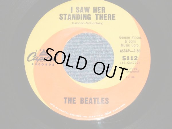 画像2: The BEATLES -  I WANT TO HOLD YOUR HAND : I SAW HER STANDING THERE ( Ex/Ex : SEAL ON LABEL;) / 1964 US AMERICA ORIGINAL Used 7" Single