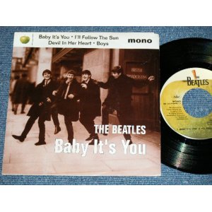 画像: The BEATLES - BABY IT'S YOU  (NEW) / 1995 US AMERICA  ORIGINAL "BRAND NEW" 7" EP With PICTURE SLEEVE  