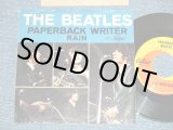 画像: The BEATLES - A) PAPERBACK WRITER   B) RAIN  (Ex++/Ex++ Looks:Ex+++) / 1966 US AMERICA ORIGINAL Used 7" Single With PICTURE SLEEVE b 