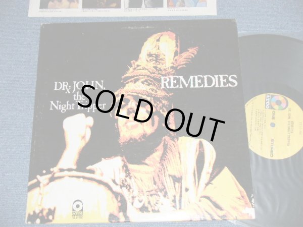画像1: DR. JOHN - REMEDIES  ( Matrix #A) ST-C-701823-E  GB /B) ST-C-701824-C  GB )  ( Ex++/Ex+++ ) /  1974 US AMERICA ORIGINAL  1st Press "YELLOW Label" 1st Press "1841 BROADWAY" Used LP 