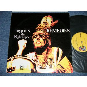 画像: DR. JOHN - REMEDIES  ( Matrix #A) ST-C-701823-E  GB /B) ST-C-701824-C  GB )  ( Ex+++/MINT ) /  1974 US AMERICA ORIGINAL  1st Press "YELLOW Label" 2nd Press "75 ROCKFELLER" Used LP 