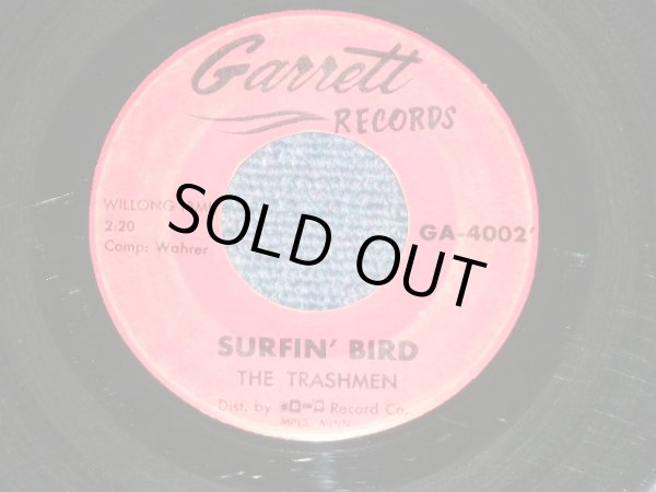 画像1: THE TRASHMEN -  SURFIN' BIRD / KING OF THE SURF ( Ex++ Looks:Ex / Ex++ Looks:Ex) / 1963 US AMERICA ORIGINAL Used 7" Single 