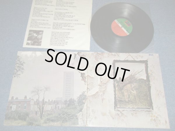 画像1: LED ZEPPELIN - IV ( Matrix Number A)ST-A-712285-C PR  PORKY /B)ST-A-712286-O  PR PECKO DUCK )( Ex/Ex+++ Looks:Ex++) / 1970 US ORIGINAL  1st Press "RED & GREEN Label" 2nd Press "Large 75 ROCKFELLER Label" Used LP With Original Inner sleeve