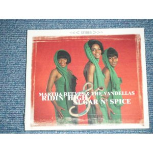 画像: MARTHA REEVES & THE VANDELLAS  - RIDIN' HIGH & SUGAR N' SPICE : 2 in 1 +Bonus  (SEALED)  / 2002 UK ENGLAND  ORIGINAL "BRAND NEW SAELED" CD