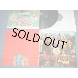 画像: The BEATLES -  SGT. PEPPERS LONELY HEARTS CLUB BAND : With CUT OUTS ( Matrix # YEX 637-1/YEX 638-1) (Ex+/MINT-) / 1969  UK ENGLAND "1969 Version WHITE Parlophone & 1 EMI Label" Used LP 