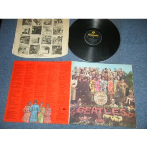 画像: The BEATLES -  SGT.PEPPERS LONELY HEARTS CLUB BAND : NO CUT OUTS & Inner ( Matrix # YEX 637-1 /YEX 638-1) ( Ex++/Ex+++ A-1:Ex ) / 1967 UK ENGLAND  ORIGINAL "YELLOW Parlophone  Label" Used LP 